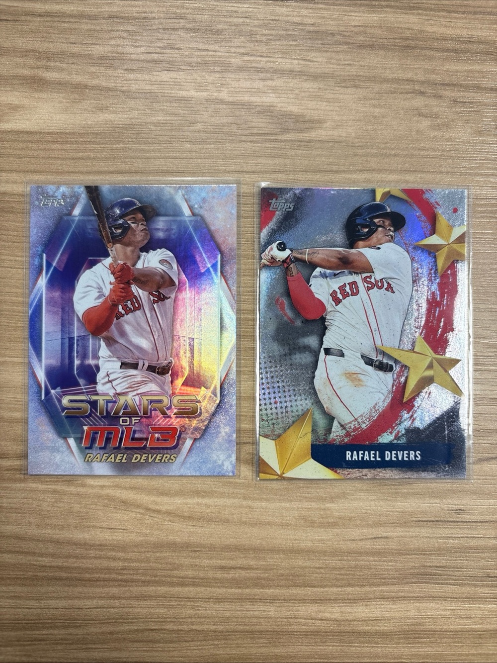 Topps 2023 & 2025 Stars of MLB Insert Lot Rafael Devers, Boston Red Sox